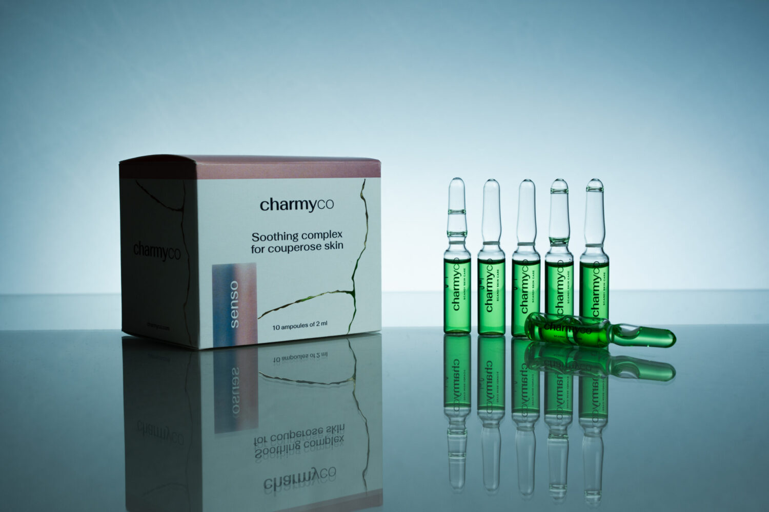 Charmyco Rahustav kompleks kuperoossele nahale, 10x2ml